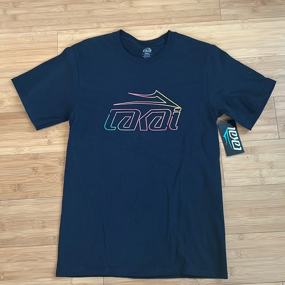 Lakai Brand New Neon Tee skate short sleeve shirt size S